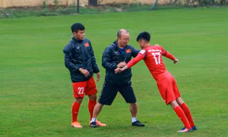Thầy Park cải thiện yếu điểm cho U23 Việt Nam