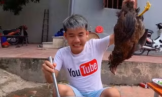 Con trai Bà Tân Vlog bị phạt 7,5 triệu đồng vì làm clip nấu cháo gà nguyên lông phản cảm