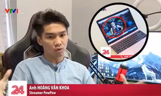 PewPew trả lời phỏng vấn trên sóng truyền hình nhưng Độ Mixi lại được chú ý hơn cả