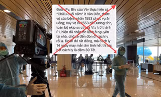 Phía VTV lên tiếng về thông tin các phóng viên Thời sự tiếp xúc với BN COVID-19 Quảng Ninh