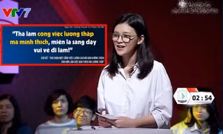 Nữ sinh Sư phạm có quan điểm gây tranh cãi: “Thà làm công việc lương thấp mà mình thích“