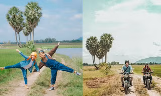 Rủ ngay hội bạn thân tới chụp ảnh “sống ảo” với cây thốt nốt hình trái tim ở An Giang nào!