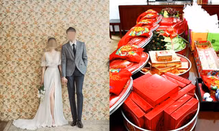 Chú rể mặc cả từng tráp ăn hỏi, quyết không mời cơm nhà gái: “Có bầu trước mà đòi hỏi“