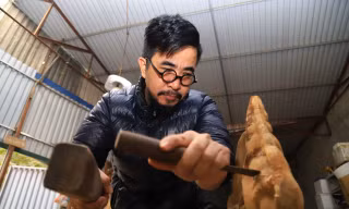 Tạo tác rồng độc bản đón năm Giáp Thìn của nghệ nhân sơn mài