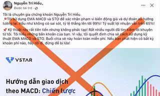 TS Nguyễn Trí Hiếu bị mạo danh, mời đầu tư chứng khoán