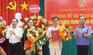 Bản tin 8H: Công bố quyết định của Viện Kiểm sát Nhân dân tối cao về công tác cán bộ