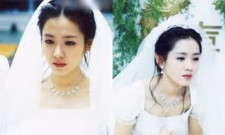 Dù chưa kết hôn nhưng Son Ye Jin đã nhiều lần mặc váy cưới khiến fan xuýt xoa vì quá đẹp