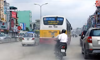 Nguy cơ trụy tim vì khói xe