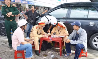 CSGT Đà Nẵng huy động lực lượng ra các "điểm nóng" để tuần tra, kiểm soát an ninh trật tự