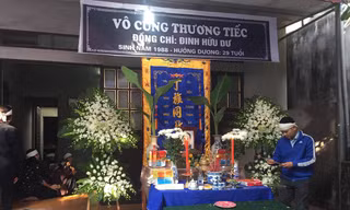 Đau xót tiễn đưa phóng viên tử nạn vì lũ cuốn khi đang tác nghiệp
