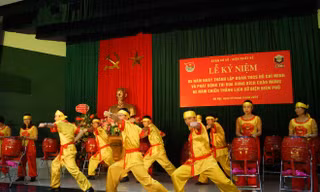 Một số tiết mục văn nghệ sôi động của tuổi trẻ Viện Thiết kế chào mừng sinh nhật Đoàn.