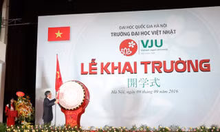 ĐH Việt Nhật khai giảng khóa đầu tiên