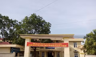 Bệnh viện Đa khoa huyện Nông Cống, tỉnh Thanh Hóa - nơi vừa xảy ra sự cố cắt nhầm 2 niệu quản của sản phụ. Nguồn ảnh: Internet