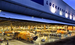 Công ty có doanh thu cao nhất là Lockheed Martin.