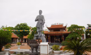 Về đền Thác Bờ nghe chuyện bà chúa giúp vua đánh giặc