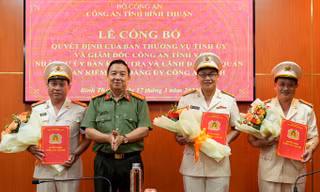 Ban Thường vụ Tỉnh ủy Bình Thuận chuẩn y nhân sự