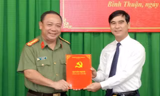 Tỉnh uỷ Bình Thuận chỉ định nhân sự giữ chức vụ Bí thư Đảng ủy Công an tỉnh
