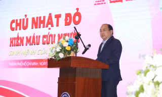 'Đồng hành cùng Chủ nhật Đỏ là cột mốc quan trọng của nhà trường'