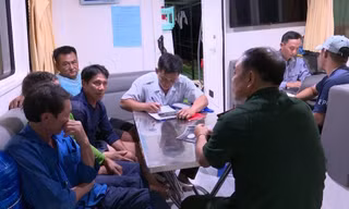 Bà Rịa - Vũng Tàu bắt quả tang 4 tàu cá vi phạm khai thác hải sản trên biển