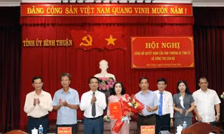 Tỉnh ủy Bình Thuận điều động, bổ nhiệm nhiều cán bộ chủ chốt