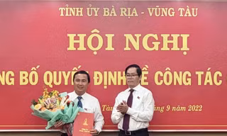 Ông Lê Hoàng Hải giữ chức Phó Chủ tịch HĐND tỉnh Bà Rịa-Vũng Tàu