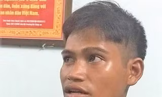Đối tượng Phạm Văn Soi tại cơ quan Công an- ảnh CACC