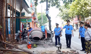 Hà Nội tiếp tục thí điểm Đội Quản lý trật tự xây dựng đô thị