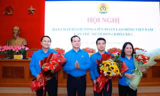 Bầu bổ sung 3 Ủy viên Ban Chấp hành Tổng Liên đoàn Lao động Việt Nam