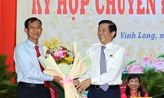 Thủ tướng phê chuẩn Phó Chủ tịch UBND tỉnh Vĩnh Long