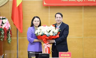 Ông Mai Văn Tuất điều hành Tỉnh ủy Ninh Bình