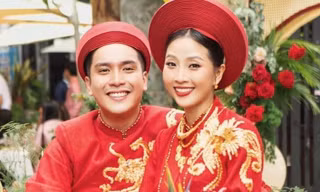 Lễ rước dâu phong cách miền Tây của MC Liêu Hà Trinh