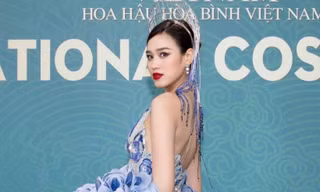 Hoa hậu Việt Nam Tiểu Vy, Đỗ Thị Hà gợi cảm trên thảm đỏ
