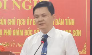 Bổ nhiệm Phó Giám đốc Sở Y tế tỉnh Lạng Sơn 