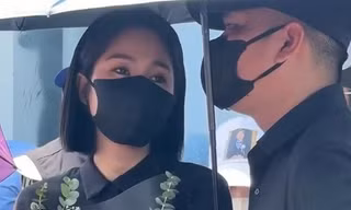 Lê Phương, Vân Trang, Cát Tường tiễn biệt Quý Bình ra biển Cần Giờ