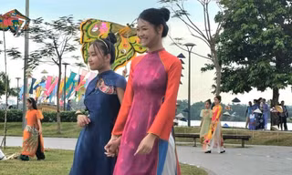 Tri thức may, mặc áo dài Huế trở thành Di sản văn hóa phi vật thể quốc gia