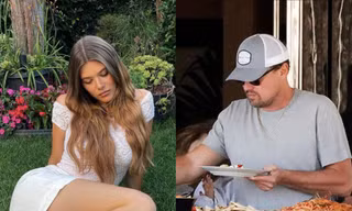 Leonardo DiCaprio bên bạn gái kém 25 tuổi