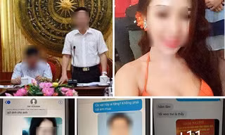Tài khoản mạng xã hội đăng ảnh cá nhân và tin nhắn kèm nội dung ông Đỗ Trọng Hưng có bồ nhí. Ảnh chụp màn hình.