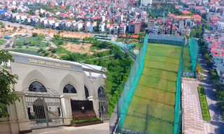 Cận cảnh đất 'vàng' công viên cho mượn làm sân tập golf