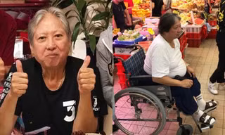 Hình ảnh mới nhất của ‘siêu sao võ thuật’ Hồng Kim Bảo sau khi sụt cân, ngồi xe lăn
