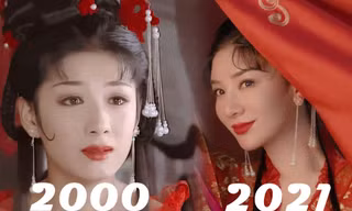 Mỹ nhân ‘Lên nhầm kiệu hoa được chồng như ý’ tái hiện lại hình ảnh 21 năm trước