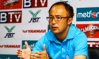 HLV Kazunori Ohara vừa được bổ nhiệm làm HLV trưởng ĐT Campuchia.