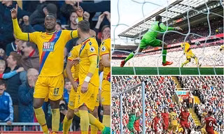 Benteke tỏa sáng giúp Crystal Palace hạ Liverpool 2-1.