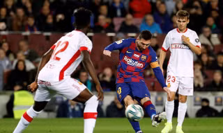 Lionel Messi luôn rất hiệu quả khi thi đấu tại Nou Camp.