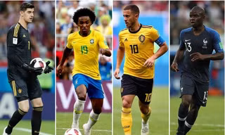 Eden Hazard, Thibaut Courtois, Willian và N’Golo Kante sẵn sàng ở lại Chelsea.