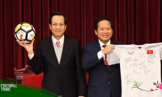 Áo đấu và bóng U23 Việt Nam được bán với giá 20 tỷ đồng.