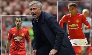 HLV Mourinho gạch tên Mkhitaryan và Lingard khỏi trận gặp Feyenoord.