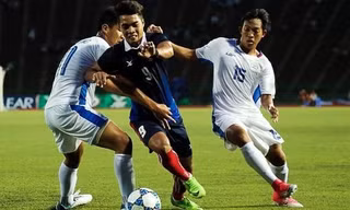 U22 Myanmar giành vé đi tiếp sau màn ngược dòng hạ U22 Campuchia.