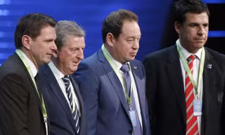 HLV Roy Hodgson và HLV Leonid Slutski.