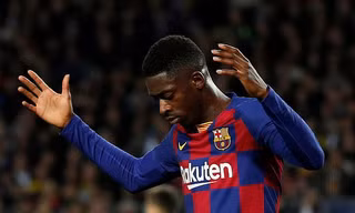 Ousmane Dembele gây thất vọng trong màu áo Barcelona.