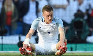 Vardy nhiều khả năng vắng mặt ở trận gặp Nga vì chấn thương.
